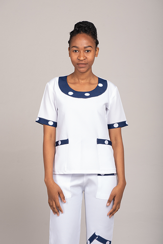 Round neck dots-Zanele range-set