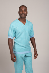 2 piece suit Round/V neck Short sleeve-Zihle range